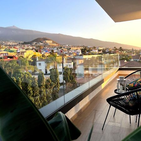 Lujoso Apartamento Completo, Piscina, Terraza Con Vistas Al Teide Puerto de la Cruz  Exterior foto