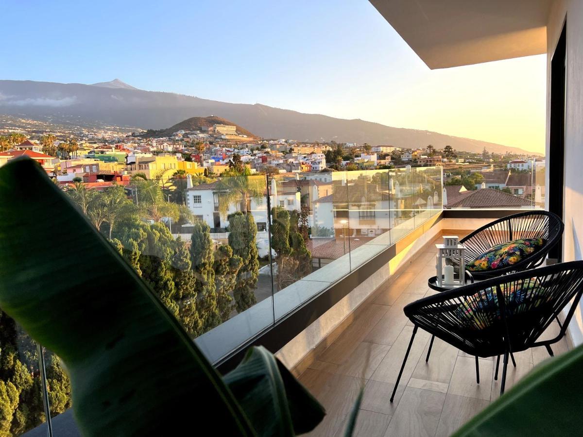 Lujoso Apartamento Completo, Piscina, Terraza Con Vistas Al Teide Puerto de la Cruz  Exterior foto