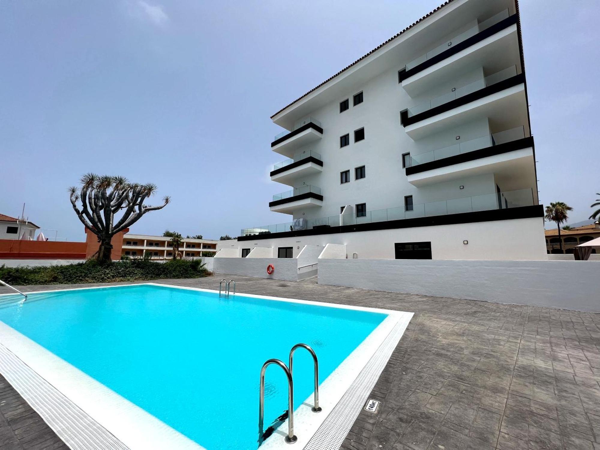 Lujoso Apartamento Completo, Piscina, Terraza Con Vistas Al Teide Puerto de la Cruz  Exterior foto